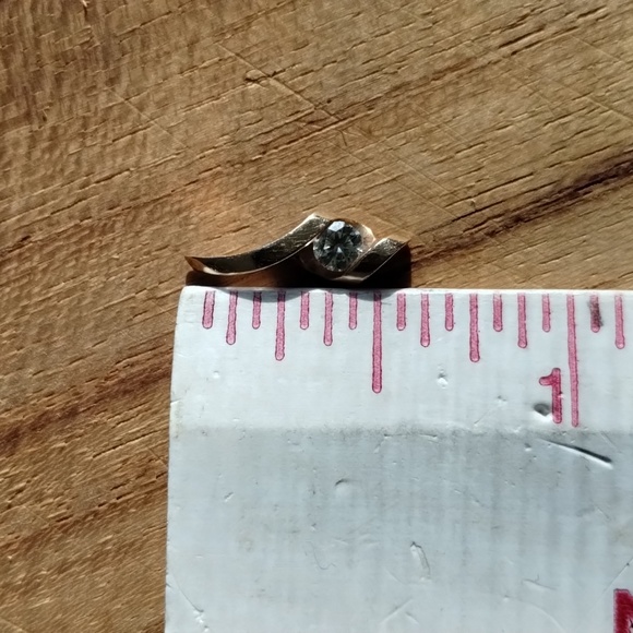 14k Natural Diamond Necklace - Picture 4 of 11